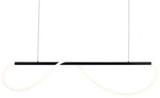 Φωτιστικό Οροφής - Ράγα Kyma ZM36LEDP120BK 36W Led 120x6x215cm Black Aca Μέταλλο