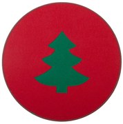 Χριστουγεννιάτικα Σουπλά (Σετ 2τμχ) Nef-Nef Homeware Felt Tree Red