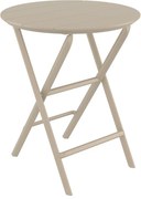 HELEN TAUPE Φ60X74εκ. ΤΡΑΠΕΖΙ ΠΤΥΣ/ΝΟ ΠΟΛ/ΝΙΟΥ SIESTA Φ60X74εκ.