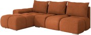Γωνιακός καναπές Bestii-Portokali-Αριστερή - 270.00Χ183.00Χ85.00cm