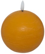 Διακοσμητικό Φωτιστικό Κερί Led (Φ10x11) A-S Molia Jaune 200667D
