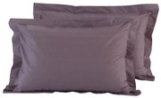 Ζεύγος Μαξιλαροθήκες Oxford (50x70) Das Home Best Line Μωβ