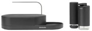 Brabantia 1008502 Σετ Αξεσουάρ Μπάνιου Μεταλλικό Γκρι 3τμχ SinkStyle