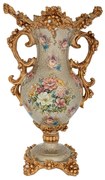 Διακοσμητικό Βάζο Polyresin Floral-Χρυσό 28x22x46εκ. iliadis 88561