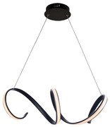 Φωτιστικό Οροφής LED Aca Cleo HM91LEDP64BK Black