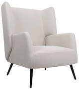 Πολυθρόνα Monaco 01-3488 77x85x105cm Beige-Black