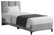Intrahome Κρεβάτι Melei Intrahome ύφασμα σε γκρι απόχρωση 90x200εκ | SKU: INTRAPA-434111131