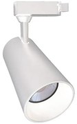 Σποτ Ράγας LED 20W 3000K Μονοφασικό Φ6,5 Epistar Spotlight-6458-Λευκό 6458