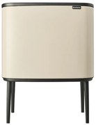 Brabantia 1005550 Κάδος απορριμμάτων Bo Touch 3x11L, Soft Beige