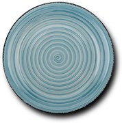 Πιάτο Ρηχό Lines 10-099-221 Φ27cm Blue Nava Κεραμικό