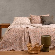 Σεντόνια Μονά (Σετ) Melinen Ultra Line Amy Beige Σομόν ΜΕ ΛΑΣΤΙΧΟ 100x200+32