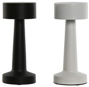 Επιτραπέζιο Φωτιστικό Home ESPRIT Λευκό Μαύρο 9 x 9 x 21 cm (x2)
