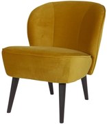 Πολυθρόνες DE EEKHOORN Sara armchair velvet ochre 375690-132-5C