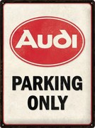 Μεταλλική πινακίδα Audi - Parking Only