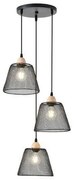 Φωτιστικό Οροφής Τρίφωτο Eurolamp Net 144-46029