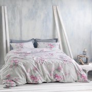 Σεντόνια Suzannah (Σετ 4τμχ) Grey Ρυθμός King Size 260x280cm Cotton-Polyester