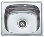 Eco Sink Νεροχύτης Ανοξείδωτος Με 1 Γούρνα