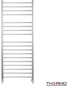 Thermo Bellavia Θερμαινόμενη πετσετοκρεμάστρα 120x50cm Inox Polished ΔΕΝ ΠΕΡΙΛΑΜΒΑΝΤΟΝΤΑΙ ΔΙΑΚΟΠΤΕΣ &amp; ΑΝΤΙΣΤΑΣΕΙΣ