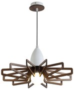 Φωτιστικό Οροφής Μονόφωτο Aca Alps ZM170051P Wood