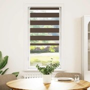 vidaXL Σύστημα Σκίασης Ρόλερ Zebra Καφέ 60 x 120 εκ.