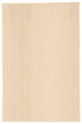 Πατάκι Μπάνιου Zigzag 9178 226 Sandbeige Kleine Wolke 50X60 Πολυέστερ