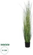 20111 GloboStar®  Artificial Garden LAGURUS GRASS 20111 Τεχνητό Διακοσμητικό Φυτό Λαγοουρά Υ150cm