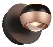 Φωτιστικό Επίτοιχο Trio Lighting ORBIT 244410132 Μαύρο Ματ (Black Mat) 2300+3000+4000K