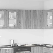 vidaXL Κρεμαστό Ντουλάπι &quot;Lyon&quot; Γκρι Sonoma 60x31x60 εκ. από Τεχνητό Ξύλο