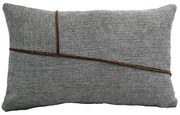 Μαξιλάρι Διακοσμητικό (Με Γέμιση) Linear 374-225-501 Grey 30X50 Ύφασμα