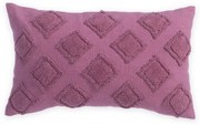 Μαξιλάρι Διακοσμητικό (Με Γέμιση) Josh Orchid Nef-Nef Homeware 33X55 Βαμβάκι-Πολυέστερ