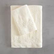 Πετσέτες Μπάνιου (Σετ 3τμχ) Rythmos Hemera 500gsm Ιβουάρ