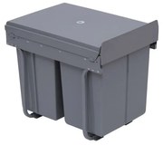 Τριπλός Κάδος Ανακύκλωσης 48 x 34.2 x 41.8 cm HOMCOM 851-002 851-002