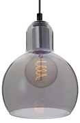 Φωτιστικό Οροφής Μονόφωτο Aca Bloom V292851PGY Tinted