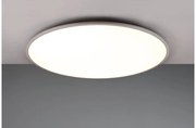 Πλαφονιέρα Φωτιστικό Οροφής LED 53W Τιτάνιο Dimmer 3CCT Yuma 641719187 Trio Lighting-641719187-Ασημί 641719187