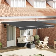 vidaXL Σκηνίτσα Αναδιπλούμενη Ανθρακί 400x300 εκ. ύφασμα