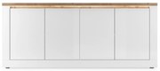 Έπιπλο Τηλεόρασης Ανθρακί Οξειδωμένο 121x43x57