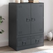 vidaXL Ντουλάπι Ανθρακί 67 x 39 x 95 εκ. από Ατσάλι
