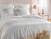 Σετ Υπέρδιπλη Παπλωματοθήκη & 2 Μαξιλαροθήκες Margaux Douceur d'intérieur από βαμβάκι 57TC, με διαστάσεις 220x240cm