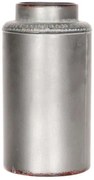 Βάζο Bullet 012.862259111 16x30,5cm Silver Metal