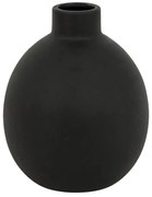 Βάζο Rianzo κεραμικό μαύρο Φ14,5x18 εκ. 14.5x14.5x18 εκ.