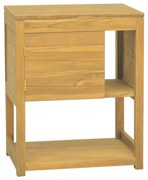 ΈΠΙΠΛΟ ΜΠΑΝΙΟΥ 60X40X75 ΕΚ. ΑΠΟ ΜΑΣΙΦ ΞΥΛΟ TEAK 338237