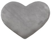Διακοσμητικό Μαξιλαράκι 30x30εκ. Polyester Heart Silver Saint Clair