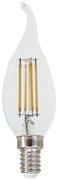 Λαμπτήρας Led FLAM4WWTIP E14 4W 2700K 480lm Clear Aca