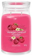 Αρωματικό Κερί Signature Red Raspberry Large 1701375E 9,3x15,7cm Fuchsia Yankee Candle