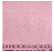 Πετσέτα Forza 14 Pink-Violet Purple Kentia Χεριών 30x50cm 100% Βαμβάκι