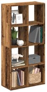 Βιβλιοθήκη/Διαχωριστικό Χώρου 69,5x29x137,5εκ. Επεξ. Ξύλο
