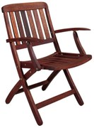 Πολυθρόνα Πτυσσόμενη PEGU Brown 61X52X83 cm