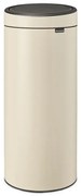 Κάδος Brabantia Touch Bin New 1005544, 30 λίτρα, Αθόρυβο και ομαλό άδειασμα, Μπεζ