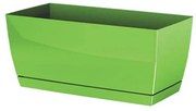 Ζαρντινιέρα Με Πιάτο (24x12x11) Marhome Coubi Case Λαδί 09-DUPP240-370U
