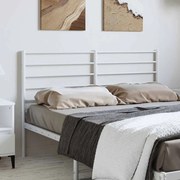 vidaXL Κεφαλάρι Λευκό 135 εκ. Μεταλλικό